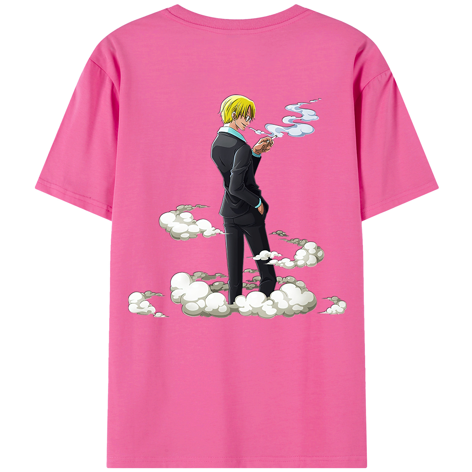 （画像用） ワンピース サンジ ONE PIECE Sanji レディース半袖Tシャツ(バックプリント)